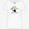 Camiseta mujer organica blanca Space Stingray