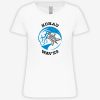 Camiseta mujer organica blanca Turtle
